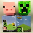 thumbnail image 5 of Nuevo Minecraft Creeper Modelado Night Light Game Atmósfera Light Pink Pig Night Light con efecto de sonido Carga USB (Pink Pig) JAMW Sencillez, 5 of 5