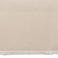 thumbnail image 4 of Fennco Styles Fringe Border Design Cotton Table Runner 16" W x 72" L - Natural Table Cover for Christmas, Holiday, Dining Table, Everyday Use, Banquets and Special Occasion, 4 of 4