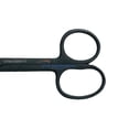 thumbnail image 5 of VR Instrument Supply Lister Bandage Scissors 5.5-Inch All Black One Large Ring Stainless Steel Shears Cut Through Bandages, Dressing, Tape, Gauze, Clothing, 5 of 6