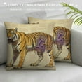 thumbnail image 3 of MLJA Anatomy of A Lion Wild Animal Throw Pillow Cover Decoration for Home Bedroom Living Room Boys Room Nursery Playroom Decor,Gift for Lion Lovers Boys Kids Teens, 3 of 5