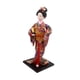thumbnail image 2 of Estatua de muñeca geisha oriental de resina, figura tradicional de dama para dormitorio Estilo D, 2 of 9
