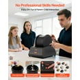 thumbnail image 6 of VEVOR Rock Tumbler Kit, 4lbs Rock Polishing Kit, 4 Speed Settings 9-Day Polishing Timer Stone Polishing Kit, Belt-Free Rock Polisher with Adapter & Overload Protection, Rock Polisher for Adults Kids, 6 of 9