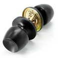 thumbnail image 3 of Versa Door Knob Black Passage Door Handle 10 Pack by Villar Home Designs, 3 of 8