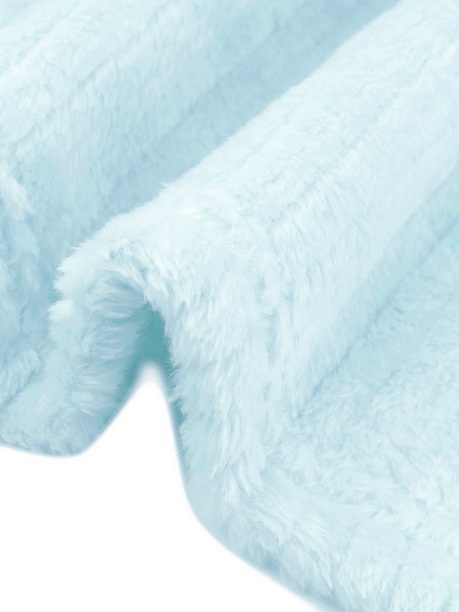 DARING DIVA Women's Shower Wrap Wearable Towels Bathrobe Cover Up Spa Robe XS Light Blue