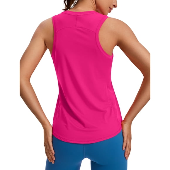Musculosa CRZ YOGA Racerback sin mangas rosa L