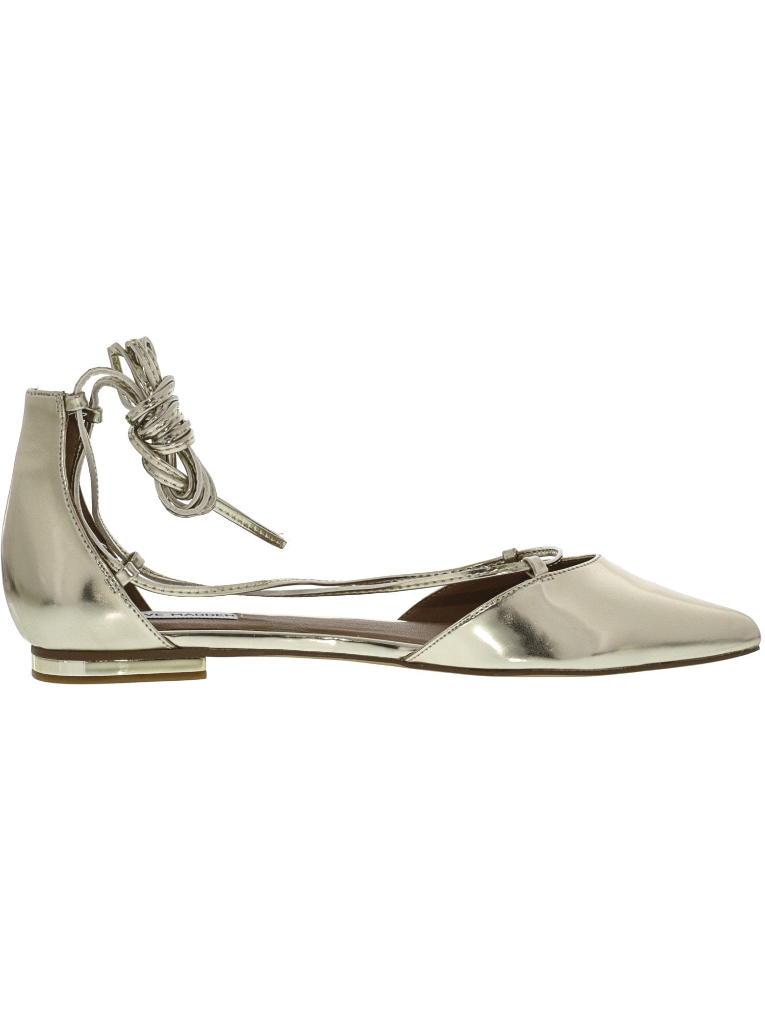 Steve Madden Women's Sunshine Gold Flat Shoe 8M Walmart Canada