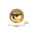 thumbnail image 3 of Moneda De Perro Moneda Conmemorativa Moneda Coleccionable Con Estuche Protector Regalo Para Coleccionistas Amantes De Los Perros Speravity PT002277-02, 3 of 3