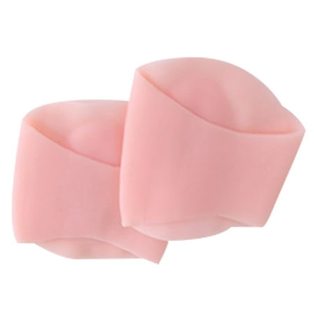 Happydeer 2Pairs Soft Silicone Arch Support Sleeves Flat Foot Plantar Fasciitis Cushions
