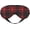 Black and Red Plaid, variant on Leopard Print Sleep Mask for Women Men, Soft and Comfortable Eye Mask with Adjustable Strap for Travel Yoga Nap Sleeping