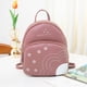 thumbnail image 2 of Mini Mochila Para Mujer, Moda Informal Con Estampado De Flores, Paquete De Cuero Pu, Bolsa De Teléfono De Color Sólido Para Acampar Al Aire Libre, Viajes, Compras seitruly AP006181-03, 2 of 3