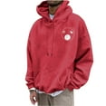 thumbnail image 2 of Sudadera con capucha para hombre, sudadera con capucha con letras estampadas, jersey de manga larga, sudadera con capucha para hombre, abrigo de poliéster, 2 of 4