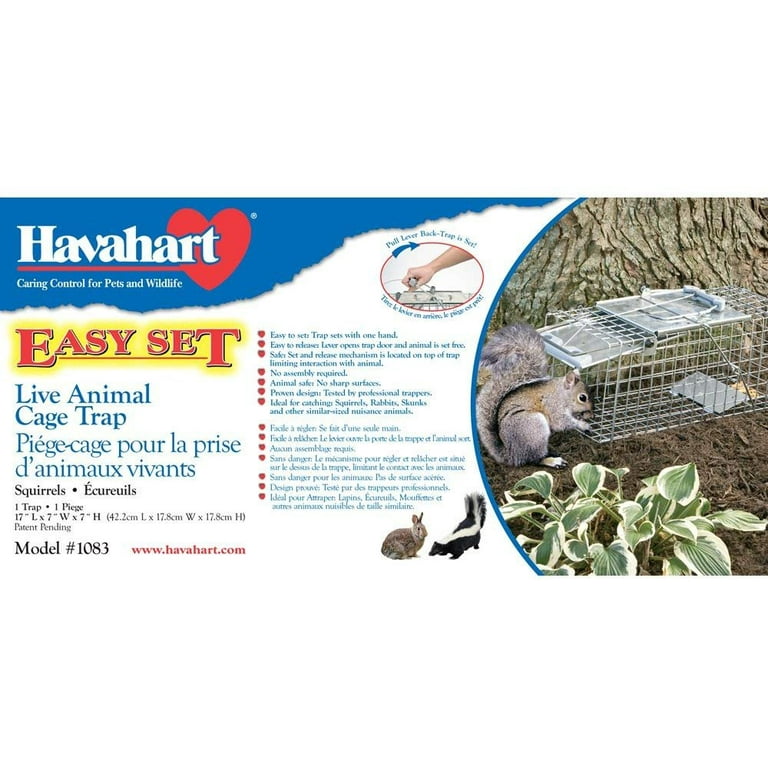 Havahart Squirrel Trap (18inx5inx5in)