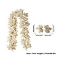 thumbnail image 3 of 5.75Ft Artificial Maple Leaf Vine Hanging Decorations, Halloween Festival Greenery Ornaments, High-Quality Silk Fake Plant Garland for Indoor Outdoor Decoration, 3 of 4