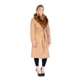 thumbnail image 3 of EXcelled  Women's Belted Full-length Swing Coat, 3 of 5