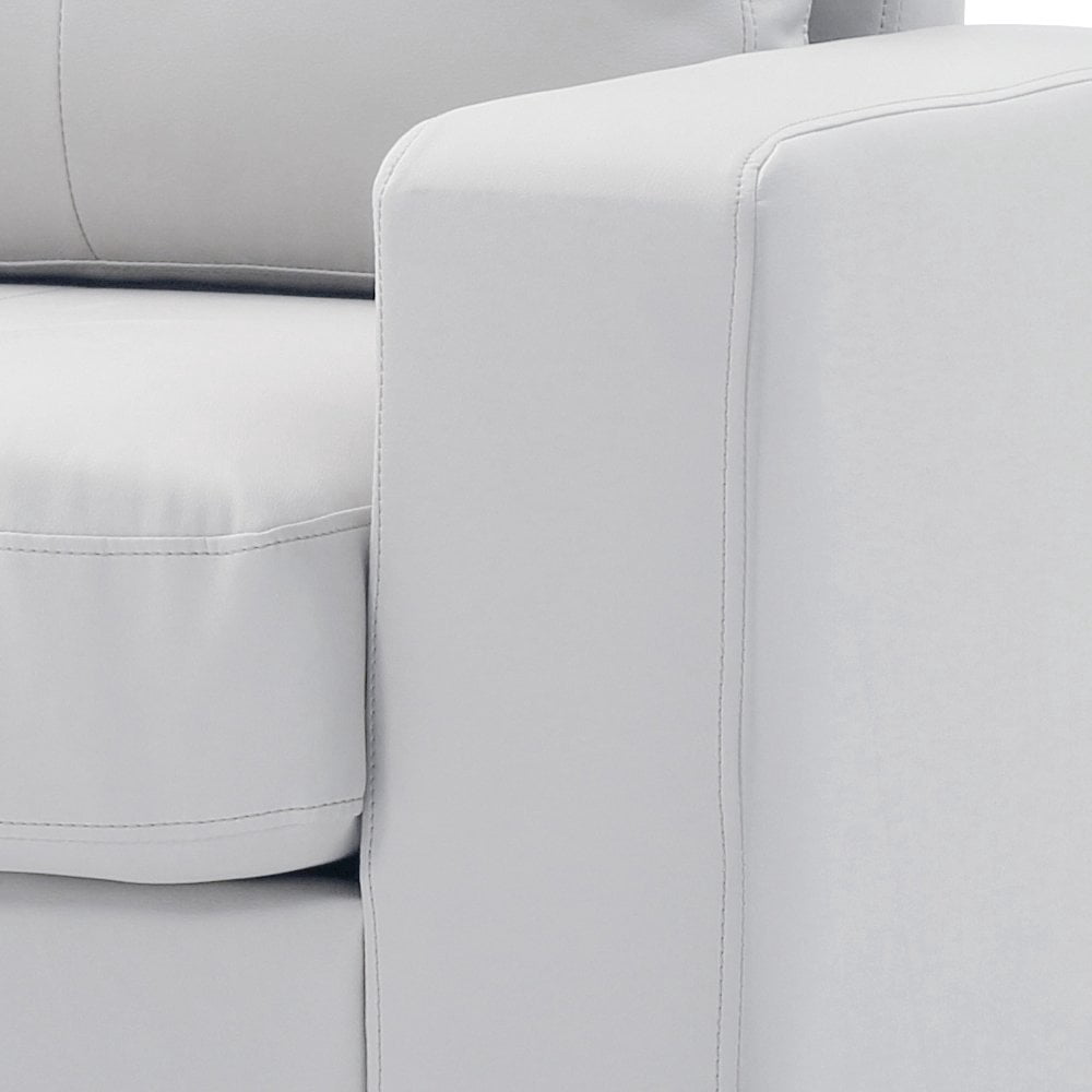 Glory Furniture Newbury Accent Chair in White Color