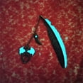 thumbnail image 5 of Zeiwohndc Cute Luminous Retro Metal Feather Bookmarks Flying Dragon Pendant Book Marks, 5 of 11