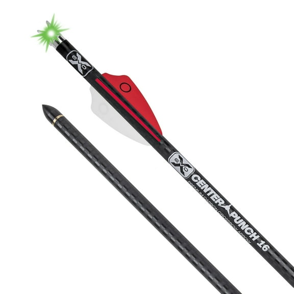TenPoint EVO-X Lighted CenterPunch16 - Carbon Arrows 16”, Pack of 3