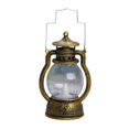 thumbnail image 3 of tredstone Lantern LED Oil Lamp Table Porch Cabin Winery Light Bronze Golden, 3 of 7