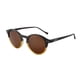 thumbnail image 1 of Lentes de Sol Polarizados Redondos Retro Gris Carey ZENOTTIC, 1 of 5