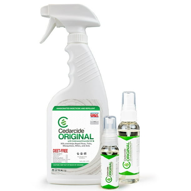 Cedarcide Original (Small Kit) NonToxic Cedar Oil Insect Repellent Spray Kills and Repels
