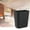 Black, variant on YIMWNYI Bathroom Trash Can Contactless, Large Capacity 8L Living Room Trash Can, Thickened Plastic Garbage Bin, Slim & Stylish for Bathroom, Office, Kitchen - Space Efficient, Durable & Easy to Clean