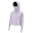 thumbnail image 3 of Hilenly Womens UPF 50+ Sun Protection Jacket Lightweight Zip Up Hooded Jackets Outdoor Running Hiking Shirts with Face Mask, 3 of 3