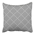 thumbnail image 1 of BSDHOME Diamond Chevrons Pattern Rhombic Abstract Corner Effect Fashionable Geometric Pillow Case Cushion Cover 20x20 inch, 1 of 1