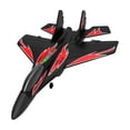 thumbnail image 3 of RC Airplane Glider Party Favor Jet de avión RC para niños con juguete volador de regalos ligeros Negro, 3 of 9