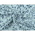 thumbnail image 6 of oneOone Rayon Baby Blue Fabric Leaves Sewing Material Print Fabric By The Yard 56 Inch Wide, 6 of 6