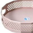 thumbnail image 1 of tredstone Anti-Skid Turntable Spice Rack Bathroom Storage Tray Organizer Container Pink L, 1 of 8