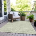 thumbnail image 6 of Addison Rugs Chantille Indoor/Outdoor Transitional Geometric Aloe Washable Rectangle Rug, 9' x 12', 6 of 6