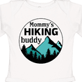 thumbnail image 4 of Inktastic Mommy's Hiking Buddy with Mountains and Trees Boys or Girls Long Sleeve Baby Bodysuit, 4 of 5