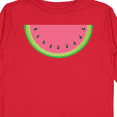thumbnail image 4 of Inktastic Watermelon Slice Boys or Girls Long Sleeve Toddler T-Shirt, 4 of 5