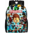 thumbnail image 1 of Roblox Backpack Lightweight Bag Anime 3d Printing Travel Backpacks Unisex Large Capacity Daypack For Men Women, 1 of 5