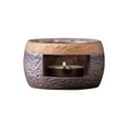 thumbnail image 2 of Estufa de porcelana, artículos esenciales para dormitorios, juego de estufa para tostar té, calentador de té con velas, accesorios para la ceremonia del té, potenciador del aroma del té, juego para to, 2 of 5