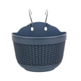 thumbnail image 2 of Flowerpot Fade-less Fall-resistant Ornamental Drain Hole Eco-friendly Plant Pot Plant Accessories Atrovirens L, 2 of 13