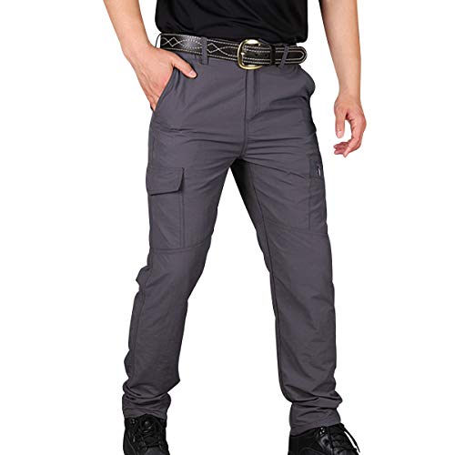 Haseil Men's Lightweight Hiking Pants 