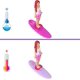 thumbnail image 5 of Barbie Mini BarbieLand Doll & Toy Vehicle Set, 1.5-inch Doll & Beach Convertible with Color-Change, Plus Beach Accessory, 5 of 5