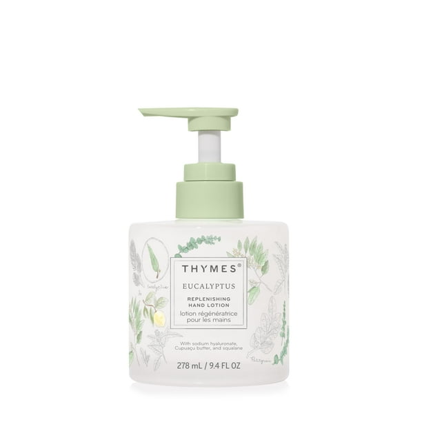 Loción de manos Thymes Replenishing Eucalyptus 280 ml para piel seca