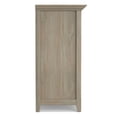 thumbnail image 5 of Simpli Home Amherst 57 inch Wide Solid Wood Transitional 8 Cube Storage Sofa Table in Distressed Grey, 5 of 11