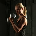 thumbnail image 3 of Body-Solid Cast Iron Hex Dumbbells, from 1 to 100 lb. 95 lb., 3 of 4