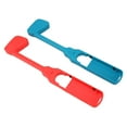 thumbnail image 4 of Golf Game Rod, Double Protection Comfortable Grip Adjustable Game Golf Clubs  for Game Controllers Blue and Red, 4 of 7
