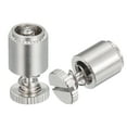 thumbnail image 1 of 5 Pack M3x0.5x6.4mm Panel Spring Screws, PFC2 Knurled Head Spring Screws, 1 of 5