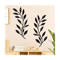 thumbnail image 2 of Independents Station Indoor Parts Metal Leaf Wall Decorative Wall Art Wrought Iron Living Room Craft, 2 of 6