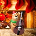 thumbnail image 4 of Figuras en Miniatura Zulema Adorno de Navidad Papá Noel Resina, 4 of 7