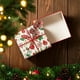 thumbnail image 5 of Adornos navideños, adornos navideños, regalos navideños, decoración navideña, cinta de satén de terciopelo, envoltura de regalo tejida, pajarita, adornos para árbol de Navidad, injerto de fruta P VC, 5 of 6