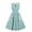 Mint Green, variant on Lolmot Women's 1950s Vintage Plaid V Neck Sleeveless Dress Elegant Retro Cocktail Swing A-line Dresses Audrey Hepburn Style Party Dresses