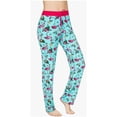 thumbnail image 2 of Victoria Womens Lounge Pajama Pants Blue Flamingo Print, Flamingo, Size: XL, Victoria Collection, 2 of 3