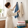 thumbnail image 7 of Onuia Luxury Bath Towels, Ultra Soft Egyptian Cotton Towels, Skin-Friendly Low-Lint Bath Towels for Bathroom, Spa, Gym and Home,Dark Gray,(27.6×55.1 in), 7 of 7