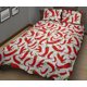 thumbnail image 2 of Juego de cama edredón con estampado de chile rojo, 2 of 5